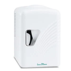 Iceblue Skincare Fridge, 4L/6 Can Retro Mini Fridge for Bedroom, 110V AC/ 12V... - Picture 1 of 7
