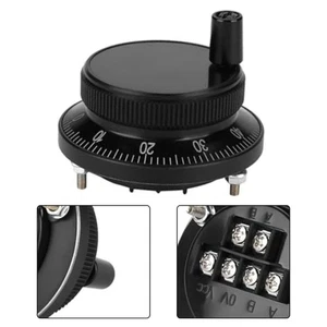 For CNC Machine Handwheel Pulse Encoder 6 Terminal 5V 60mm for Milling - Picture 1 of 8