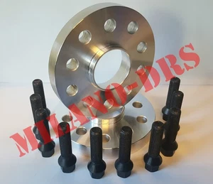 2 DISTANZIALI RUOTA 20mm FIAT SEDICI - SUZUKI SX4 + BULLONI BLACK - Imagen 1 de 1