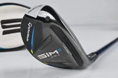 Taylormade SIM2 Max #4 Hybrid / 22 Degree / Regular Flex Fujikura Ventus Blue 6 - Image 1 of 4