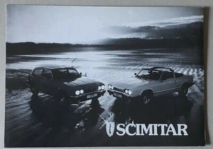 Reliant Scimitar GTE & GTC Brochure c.1980 - 3 Litre V6 - Picture 1 of 3