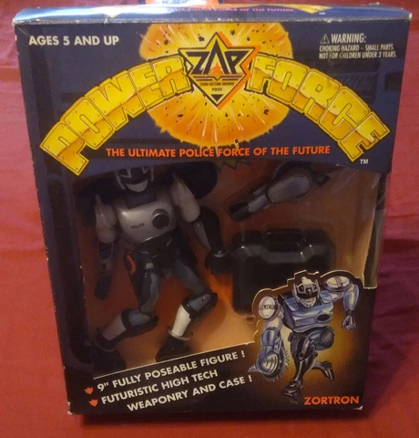 Power Force ZAP Zortron aka Cyber Police by Takara Cover