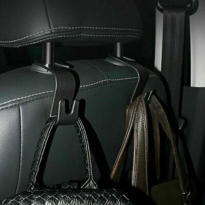 2pcs Car Seat Back Headrest Hook For Cloth Grocery Bag Purse Hanger Holder Hook • 3.19€