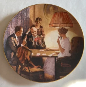 Norman Rockwell " This is the Room That Light Made" Collector's Plate - Picture 1 of 2