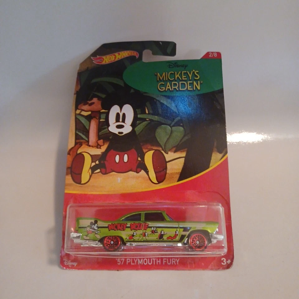 Hotwheels Mickey's Garden '57 Plymouth Fury - Image 1 of 2