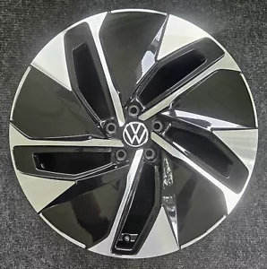 VW Volkswagen ID.4 Factory OEM 2021-2022 Wheel 19"x8" Black / Machined Rim 503 - Picture 1 of 9