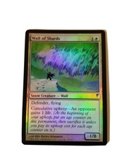 1X NM FOIL Wall of Shards MTG Magic the Gathering ORIGINAL COLDSNAP