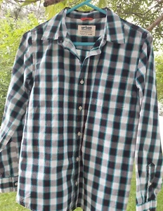 URBAN PIPELINE Max WEAR plaid Collar Button XL Long Sleeve Boy Shirt - Picture 1 of 6
