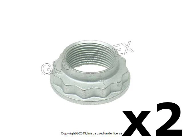 BMW X3 X5 X6 M3 Wheel bearing axle LOCK NUT Front or Rear Left or Right (2) FEBI - Image 1 of 1