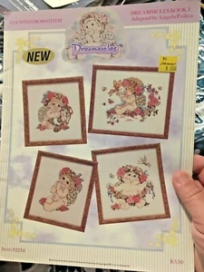 DREAMSICLES BOOK 1 cross stitch charts -  4 designs angel cherubs  - Picture 1 of 9