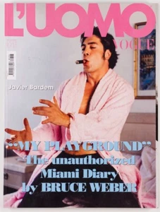 Javier Bardem BRUCE WEBER Amy Winehouse DASH SNOW Ryan McGinley L'UOMO VOGUE 396 - Picture 1 of 23