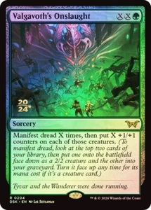 Valgavoth's Onslaught *Prerelease Foil* | DSK Duskmourn: House of Horror NM MTG - Picture 1 of 1