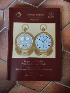 Libro Catalogo Aste Important Watches Basel 1990 Habsburg Feldman SCE6 - Picture 1 of 1