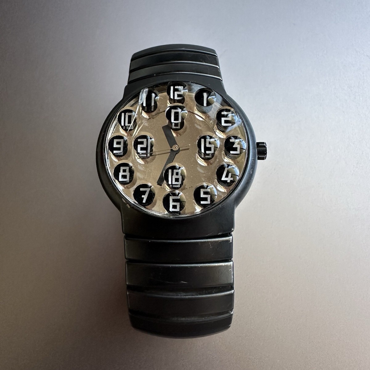1998 JEAN PAUL おもしろい GAULTIER SILVER WATCH 1998 JEAN PAUL おもしろい GAULTIER SILVER WATCH