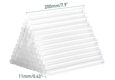 Stick di Colla a Caldo Trasparente per Pistola Termica Formato 11 MMx200 da 1 Kg - Immagine 1 di 4