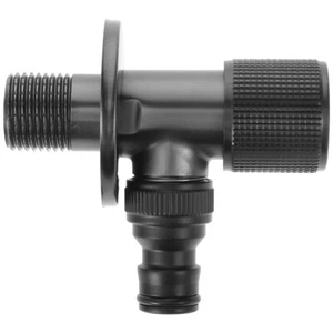 Heavy Duty Garden Hose Stop Valve on off Outdoor Faucet Replacement - Picture 1 of 12