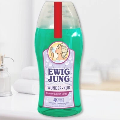 AV ANDREA VERLAG Ewig Jung Wunder Kur Duschgel Geschenk für Frauen Scherzartikel Spaß lustig
