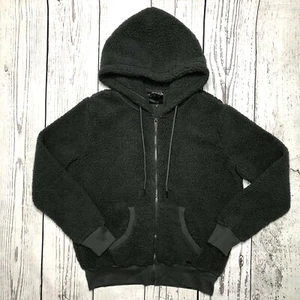 Chaqueta con capucha de lana de peluche Marc New York para mujer $69 talla grande 1680 - Imagen 1 de 6