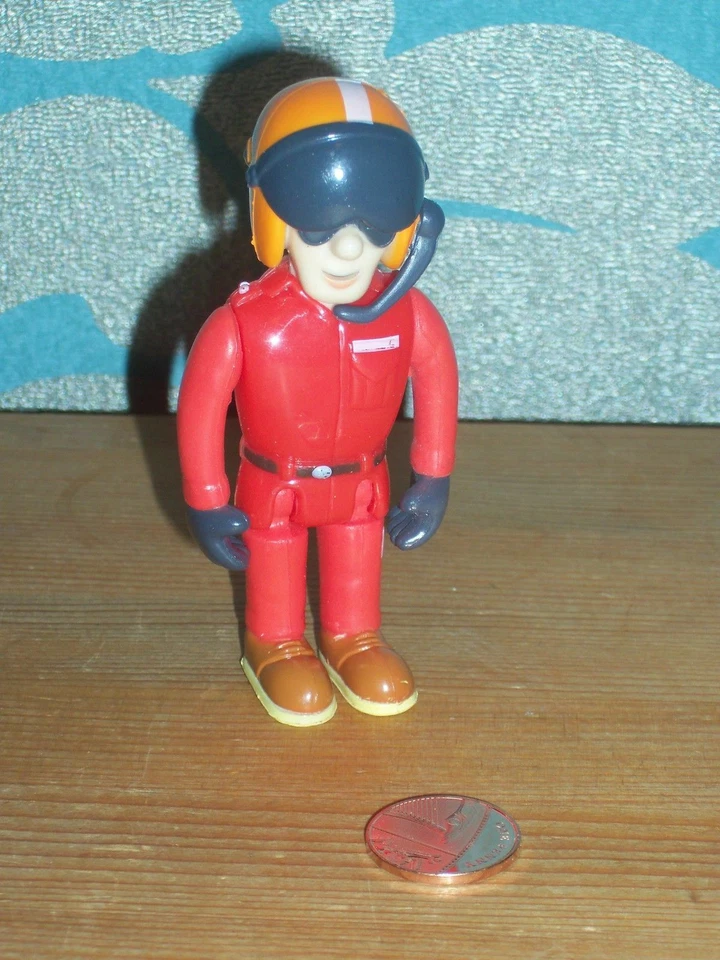 Fireman Sam Tom Thomas Action Figure, 3.5 Inches, See Full Set Listed & Combine - Image 1 of 1