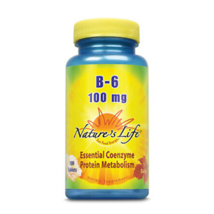 Nature's Life  Vitamin B-6, 100mg | 100 ct