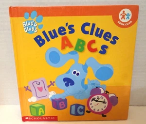 Blue's Clues ABCs (Nick Jr Book Club) hardcover children's book - Imagen 1 de 8