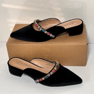 Journee Collection Jewel Pantoletten Größe: 7.5 - Bild 1 von 7