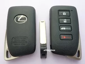 Refurb OEM LEXUS ES GS smart keyless entry remote fob HYQ14FBA G board + NEW KEY - Picture 1 of 5