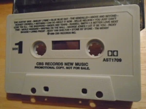 RARE PROMO cbs 89 CASSETTE TAPE country WILLIE NELSON Merle Haggard GEORGE JONES - Picture 1 of 2