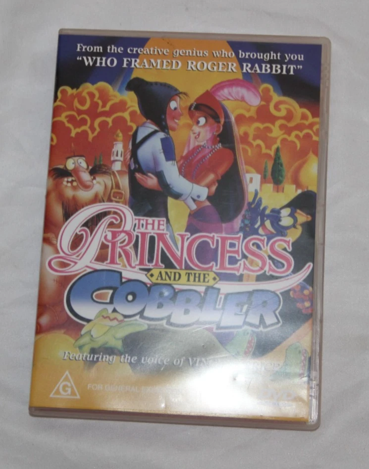 The Princess And The Cobbler (The Thief) | DVD | 1993 | Animated Film | R4 | M - image 1 of 4