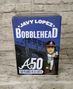 Atlanta Braves - Javy Lopez Bobblehead SGA - New in Box - 50 Years in Atlanta - Picture 1 of 4
