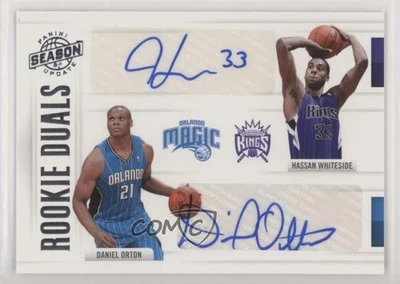 2010-11 Panini Season Update /99 Hassan Whiteside Daniel Orton #67 Auto RC - Image 1 of 2