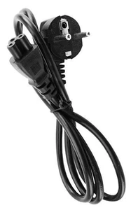 Mickey Mouse / Kleblatt Netzkabel Schuko auf C5 – 1,0 m - Bild 1 von 2