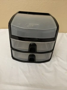 Small Desktop Rubbermaid Storage Organizer Drawers - Picture 1 of 5