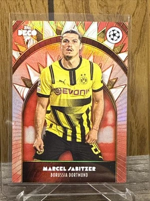 Marcel Sabitzer  2024-25 Topps Deco UEFA Red 4/10 - Image 1 of 3