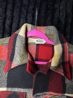 60s Woolrich Wool Coat Jacket Usa Made Sz L - Image 1 of 4