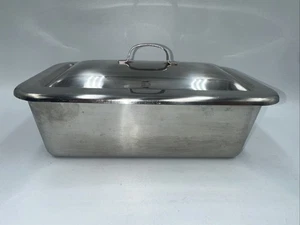 Vintage Vollrath bedeckt rechteckig Edelstahl 5x9" - Bild 1 von 6