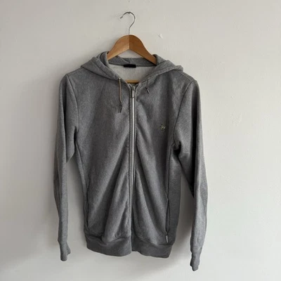 PS Paul Smith Sudadera con Capucha con Cremallera Para Hombre Pequeña Larga Gris Sudadera con Capucha Chaqueta Foto 1 de 4