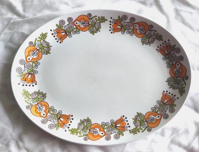 Vintage Seville Hostess Tableware Ironstone Oval Plate /John Russell - Image 1 of 2