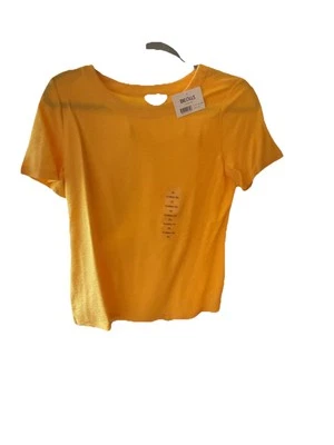 New With Tags Coral Bay Size Small Petite Yellow  Top - Image 1 of 3