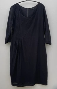 Schwarzes luftiges Kleid Baumwolle/Seide Gr.42COS neuwertig! - Bild 1 von 10