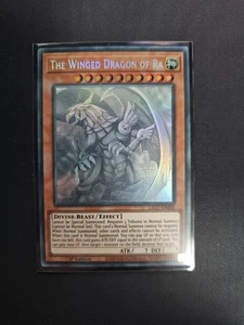 The Winged Dragon Of Ra LED7-EN000 Ghost Rare 1st Edition Yu-Gi-Oh - Picture 1 of 1