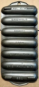 Vintage No 273 Griswold Crispy Corn Stick Pan, Cast Iron 930, Erie PA USA - Bild 1 von 12