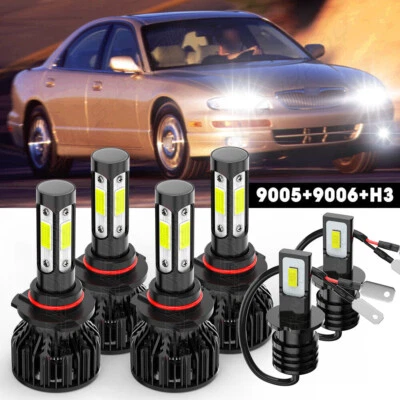 For Mazda Millenia 1995-2002 6x Combo LED Hi/Lo Beam Headlight Fog Light Bulbs - Image 1 of 4