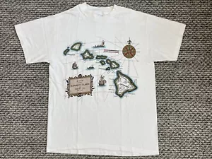 T-shirt vintage Isole Sandwich adulto media manica corta anni 90 viaggio Hawaii USA - Foto 1 di 9