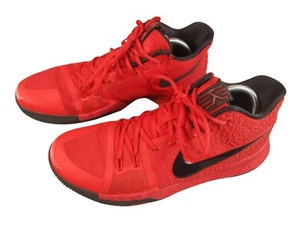 Nike Kyrie 3 Tenis Hombres 10.5 Caramelo Manzana Rojo Tres Puntos Concurso 852395-600 - Imagen 1 de 17