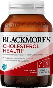 Blackmores Cholesterol Health Helps Maintain Healthy Cholesterol 60 Capsules - Picture 1 of 7