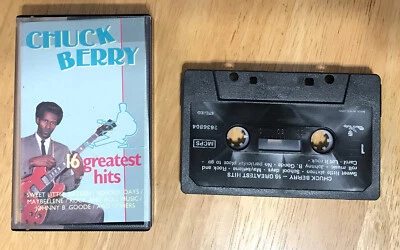 chuck berry 16 greatest hits ( Cassette Tape / Made in Holland ) RARE - Image 1 of 4