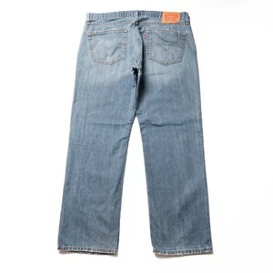 Levi’s 559 Denim Jeans Mens 36W 30L Blue Straight Leg Relaxed Fit Loose - Picture 1 of 12