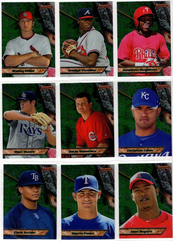 2011 Bowman Chrome Bowman's Best / Prospects You Pick Finish Complete Your Set - Image 1 of 1