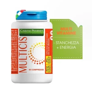 Integratore Multivitaminico Multiminerale completo alto dosaggio 90 cpr MULTICIS - Foto 1 di 5